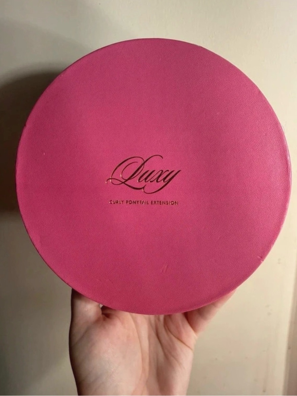 Luxy hair curly ponytail extension